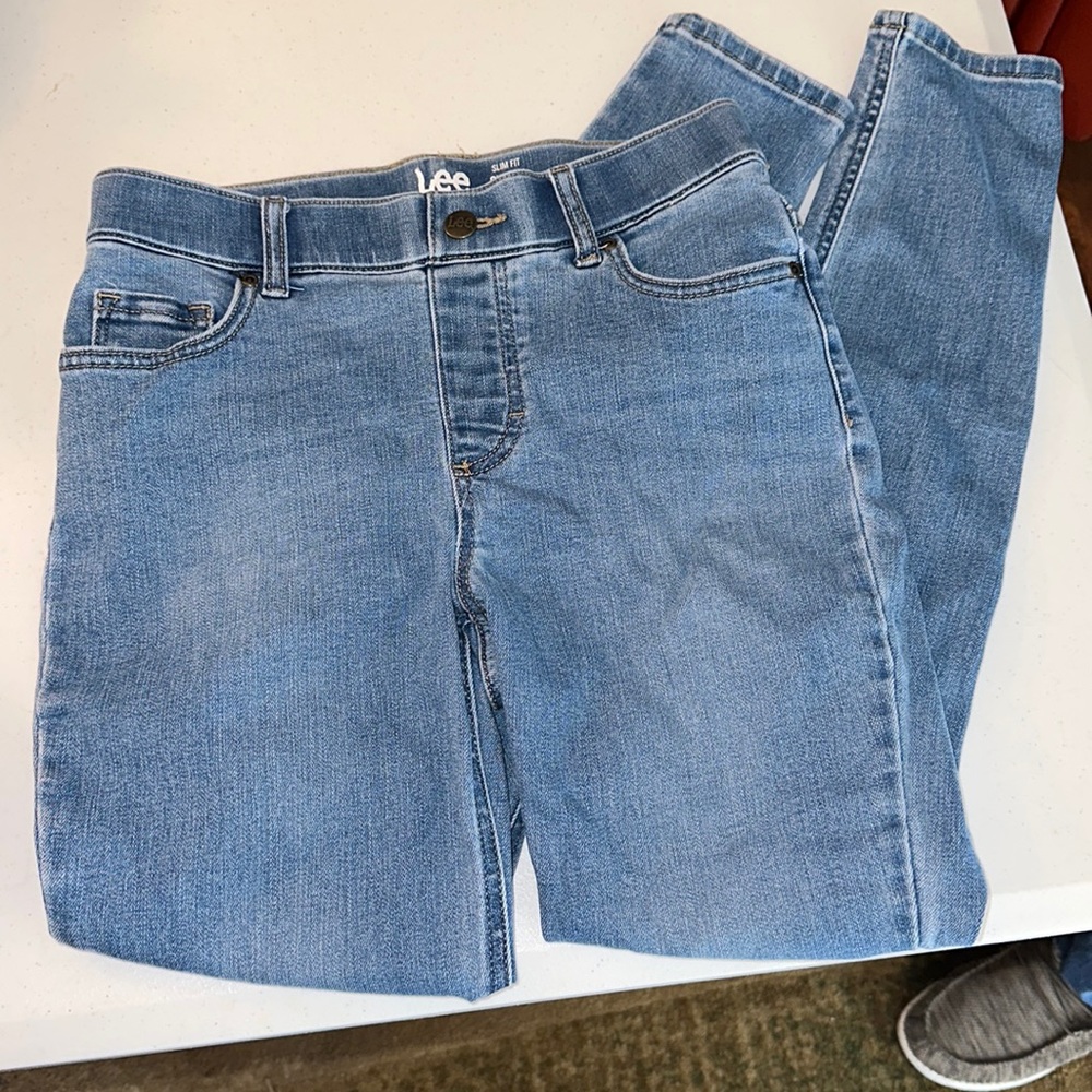 Lee Slim Fit Skinny High Rise Jeans